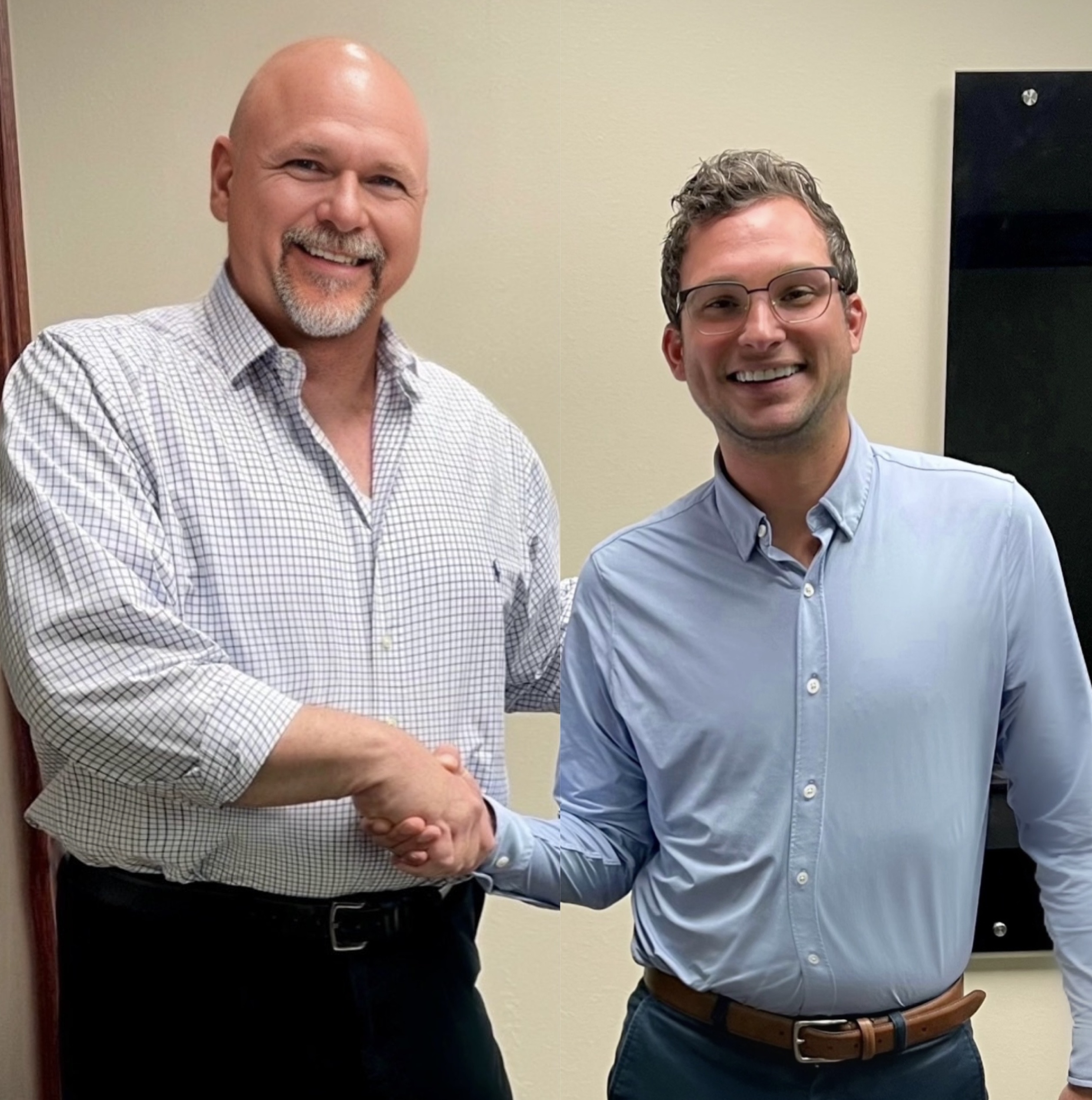 Trey Ramsey with client